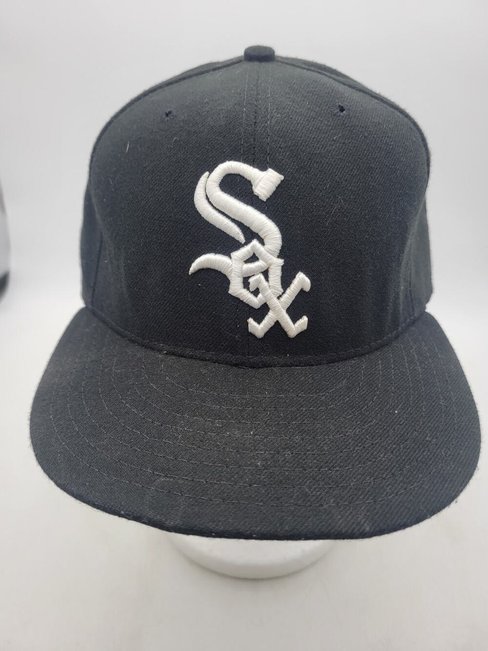 Chicago White Sox - New Era 59Fifty CoolBase Authentic Fitted Hat Size 7 1/2